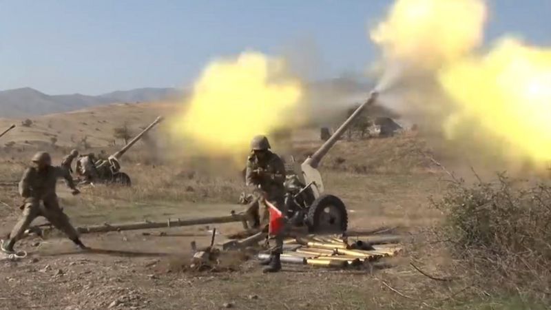 阿塞拜疆國防部：亞美尼亞嚴重違反新停火制度