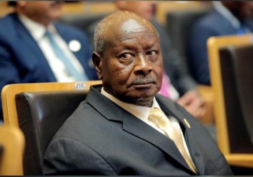烏干達總統穆塞韋尼會見楊潔篪 