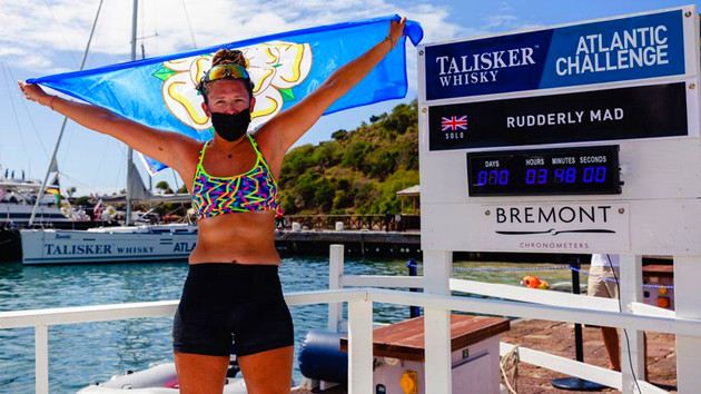 創最年輕女性紀錄！21歲英國女子划艇橫渡大西洋