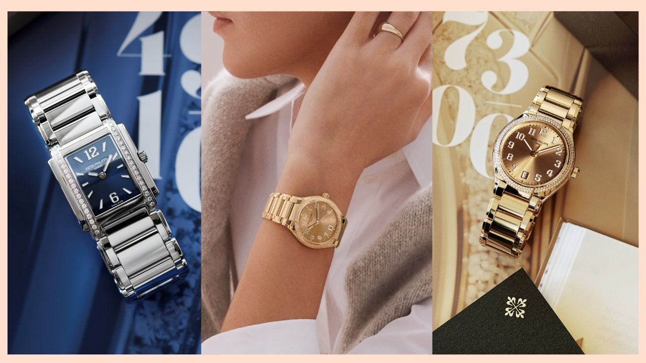 【時尚】玫瑰金時計　典雅高貴