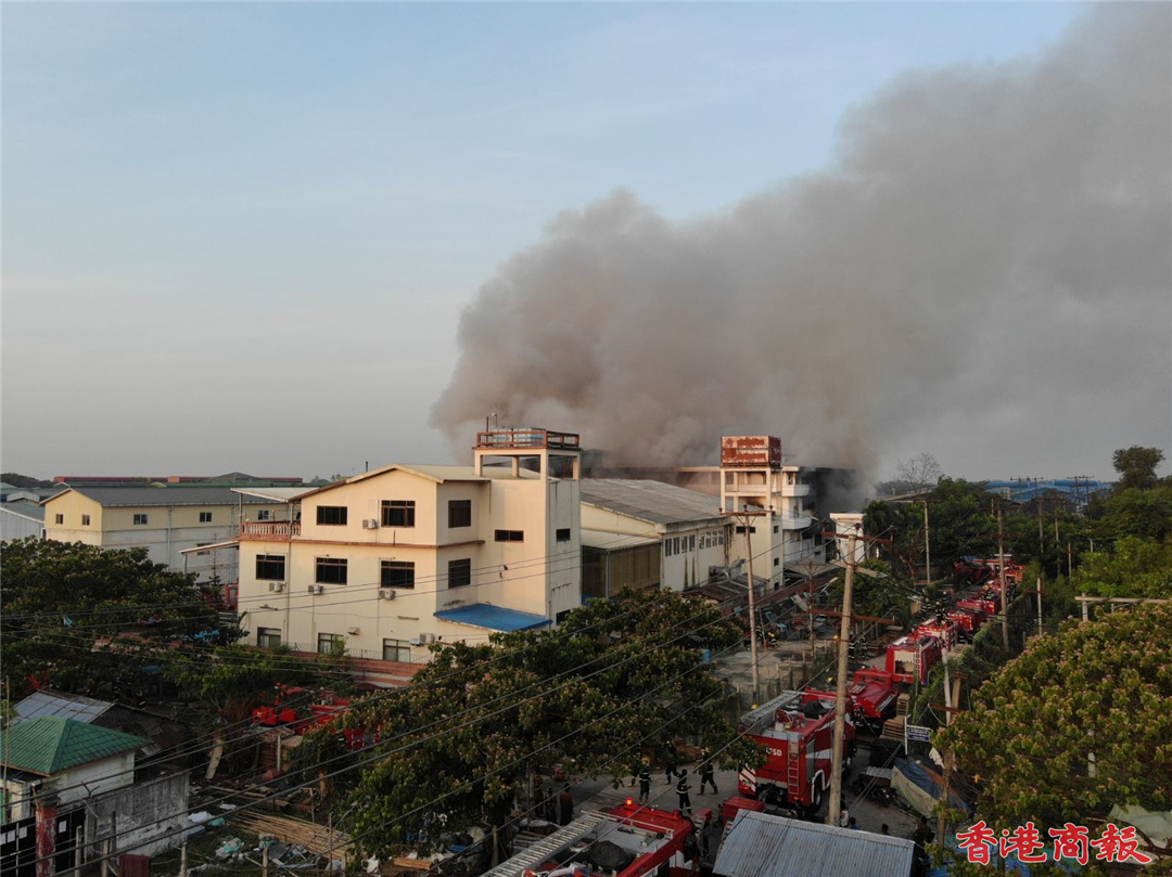 緬甸反政府示威持續 再有中國企業被燒