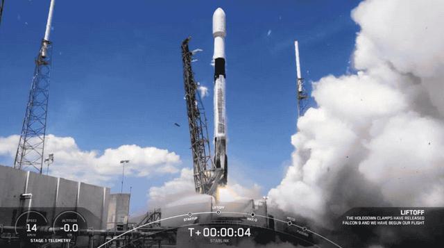SpaceX第24批星鏈衛星發射