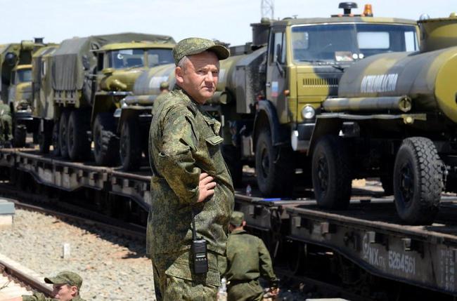 俄軍在俄烏邊境舉行演習