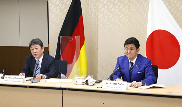 日德首次舉行「2+2」會談 日媒：將討論遏制中國
