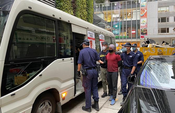 入境處展開反非法勞工行動 拘捕27人