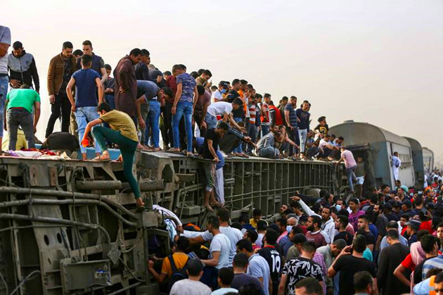 【追蹤報道】埃及列車脫軌事故造成至少11人死亡