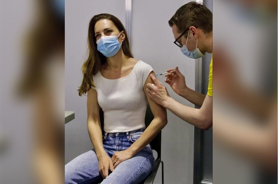 英國凱特王妃接種首劑新冠疫苗