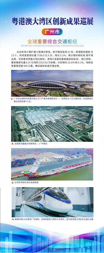 廣州市：全球重要交通樞紐