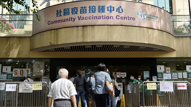 本港今天有逾6.5萬人接種新冠疫苗