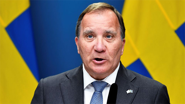 瑞典首相勒文稱將於11月辭任