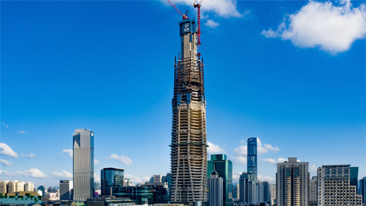 深在建第一高樓——城脈金融中心大廈項目承辦觀摩會
