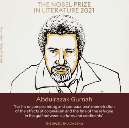 諾貝爾文學獎揭曉 坦桑尼亞小說家古納獲獎