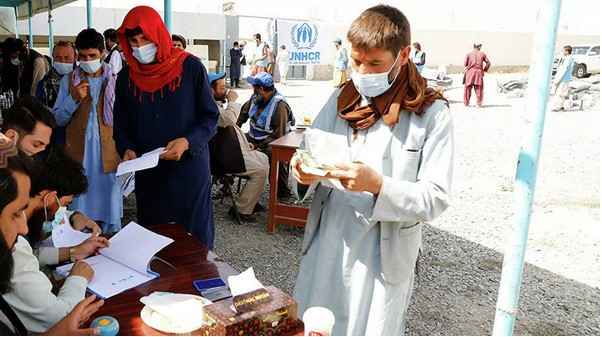 聯合國對阿富汗人道主義物資運抵烏茲別克斯坦
