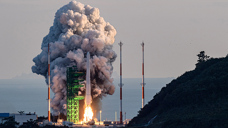 韓製發射運載火箭世界號 模擬衛星進入軌道失敗