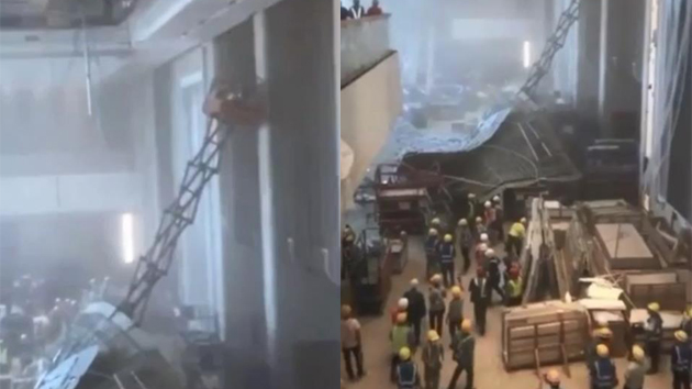 澳門氹仔銀河酒店地盤塌天花 5名男工人受傷送院