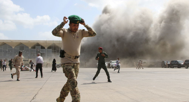 也門臨時首都亞丁機場發生爆炸 已致5死30傷