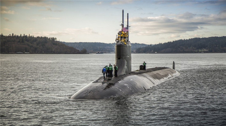 美軍：核潛艇在南海撞上海底山脈 非另艘船艦