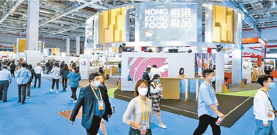 港商參展進博會推優質產品及服務