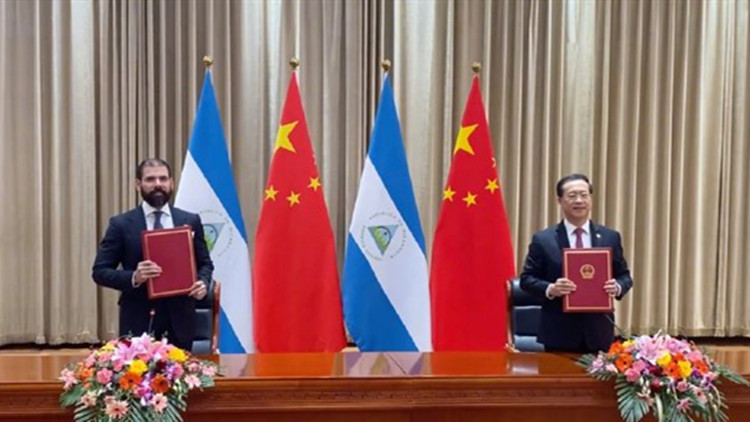 中國和尼加拉瓜恢復外交關係