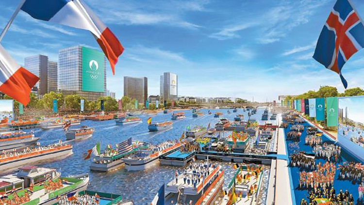 巴黎奧運將在塞納河上開幕