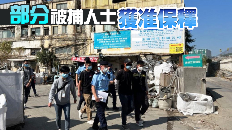 警東九龍區跨部門打擊黑工 拘13男女