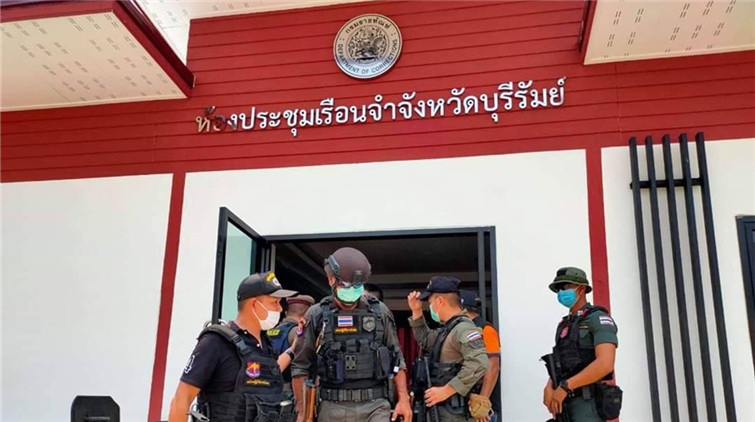 泰國一監獄發生騷亂 警方發射橡皮彈打傷3名囚犯