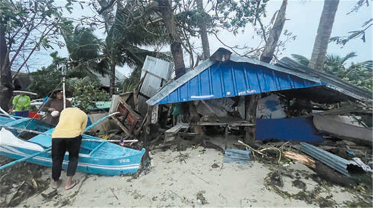 菲律賓強颱風雷伊已致12人死亡