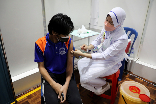 馬來西亞omicron病例倍增 政府加快加強針接種步伐
