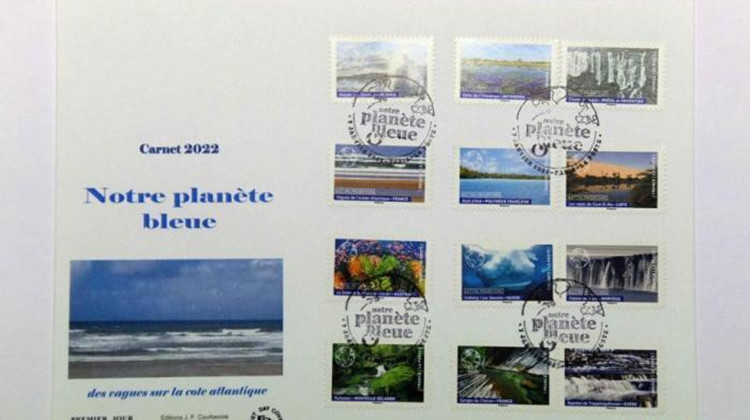 法國發行2022年首套郵票