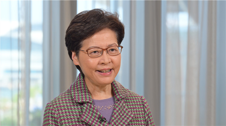 林鄭：「一國兩制」重回正軌 國際投資者對港充滿信心