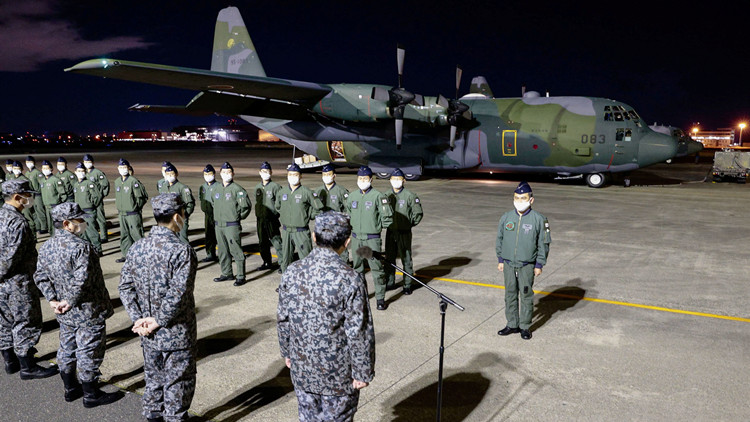 日本4名支援湯加的航空自衛隊員感染新冠