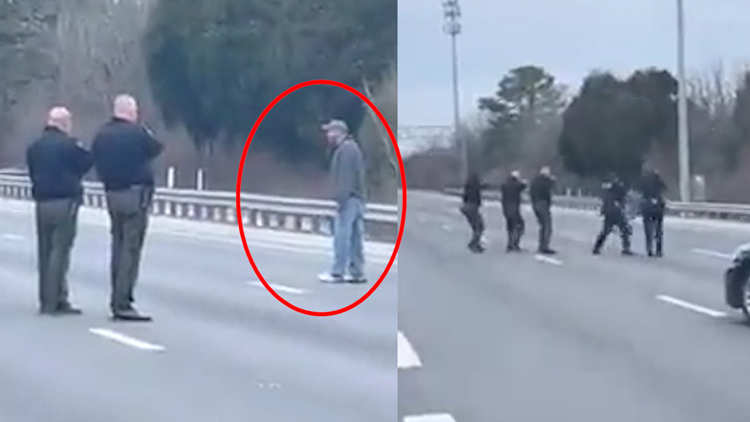 美國持刀男子遭至少9名警員開槍射殺