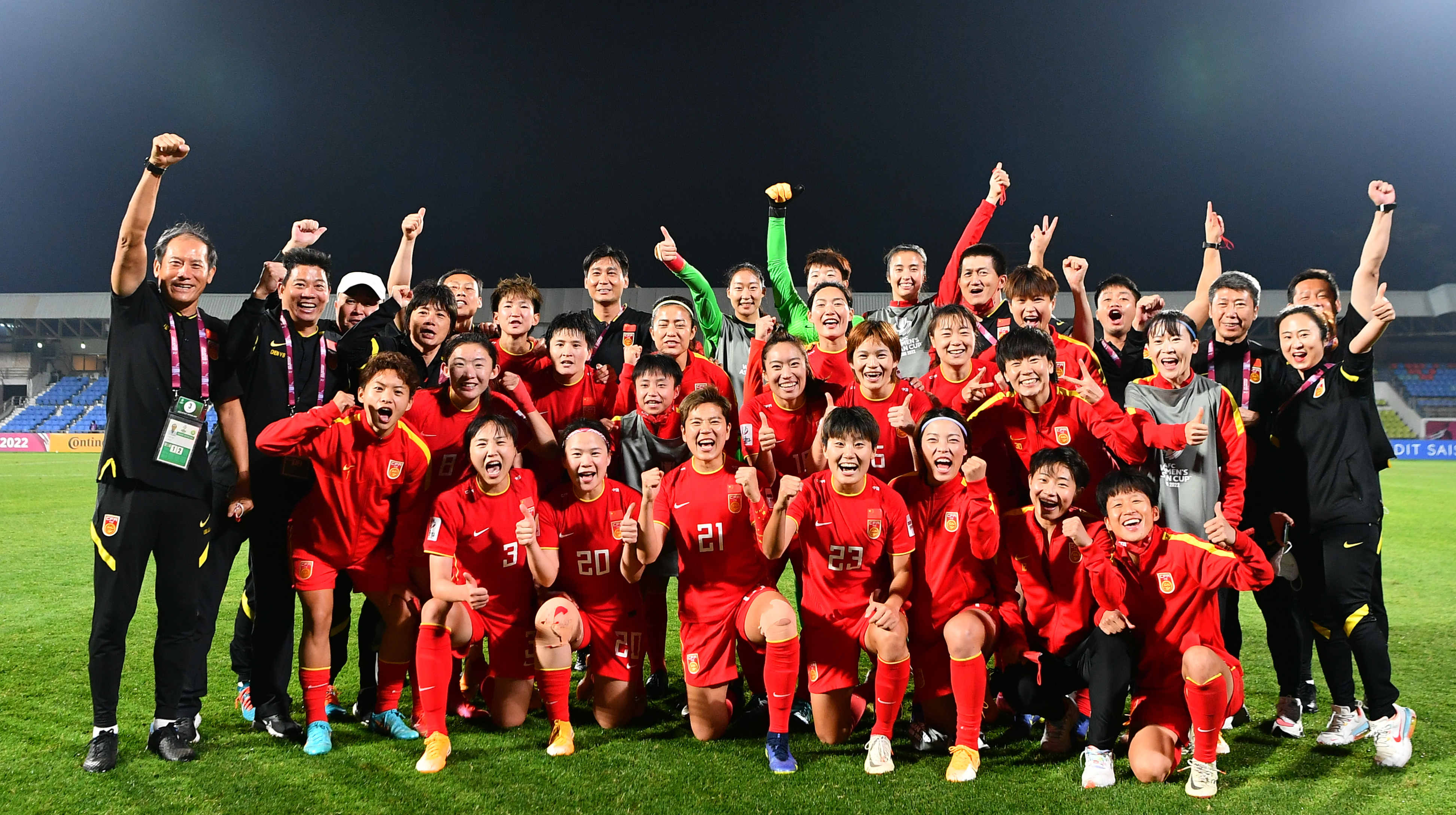 今晚7時中國女足衝擊亞洲盃冠軍