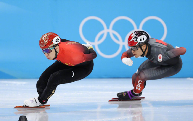 短道速滑男子1000米中國三將晉級半決賽！