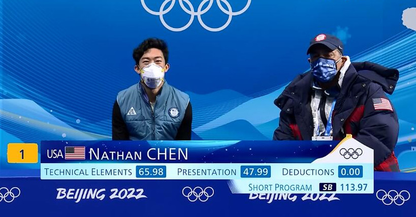 美國華裔選手陳巍更新花滑短節目世界紀錄