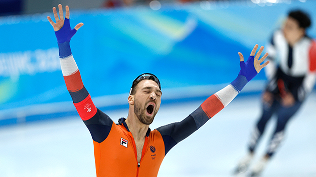 速滑男子1500米寧忠岩獲得第7名 荷蘭包攬金銀牌