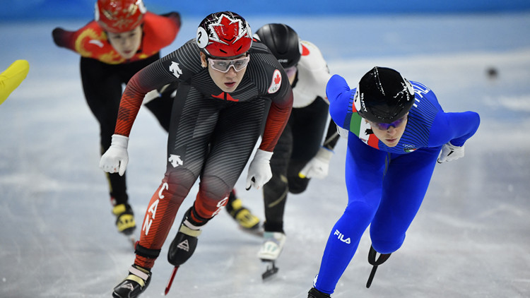 短道速滑女子1000米1/4決賽  中国队無緣晉級舒爾廷破世界紀錄