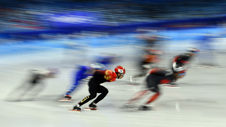 有片｜中國隊晉級短道速滑男子5000米接力決賽