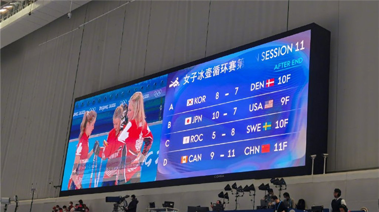 【冬奧戰報】收官戰！女子冰壺循環賽中國11比9勝加拿大
