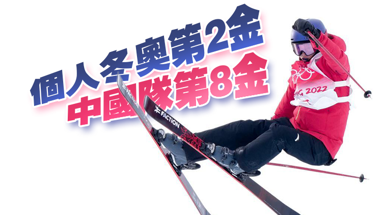 有片 | 第八金！谷愛凌自由式滑雪女子U型場地技巧奪冠！