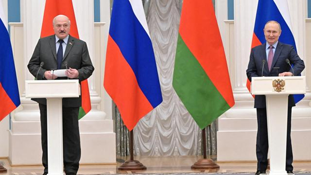 俄羅斯總統普京與白俄羅斯總統盧卡申科舉行會談 將共同出席軍演