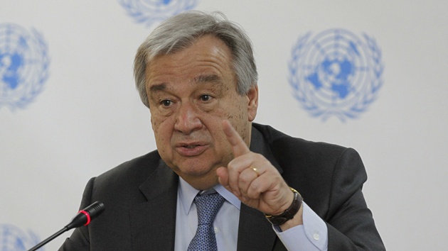 聯合國秘書長就烏東局勢發聲明：敦促立即停止敵對行動