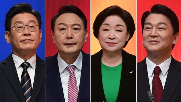 韓國總統候選人進行第三場電視辯論
