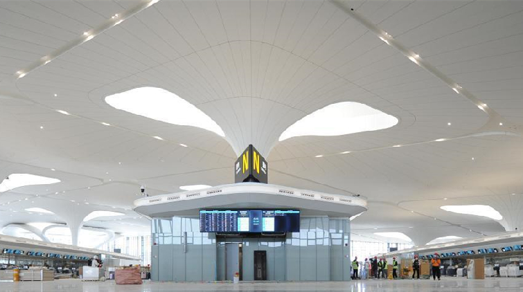 亞運會配套項目杭州機場T4航站樓竣工