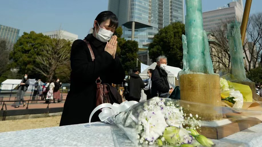 日本311地震11周年 全國舉行悼念活動