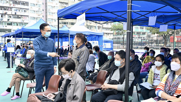 聶德權：公務員隊伍全力投入香港抗疫 已為全民檢測做充分準備