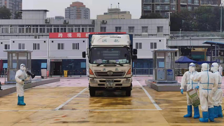 深圳實施跨境貨運口岸全接駁 供港生鮮物資運輸穩步上升