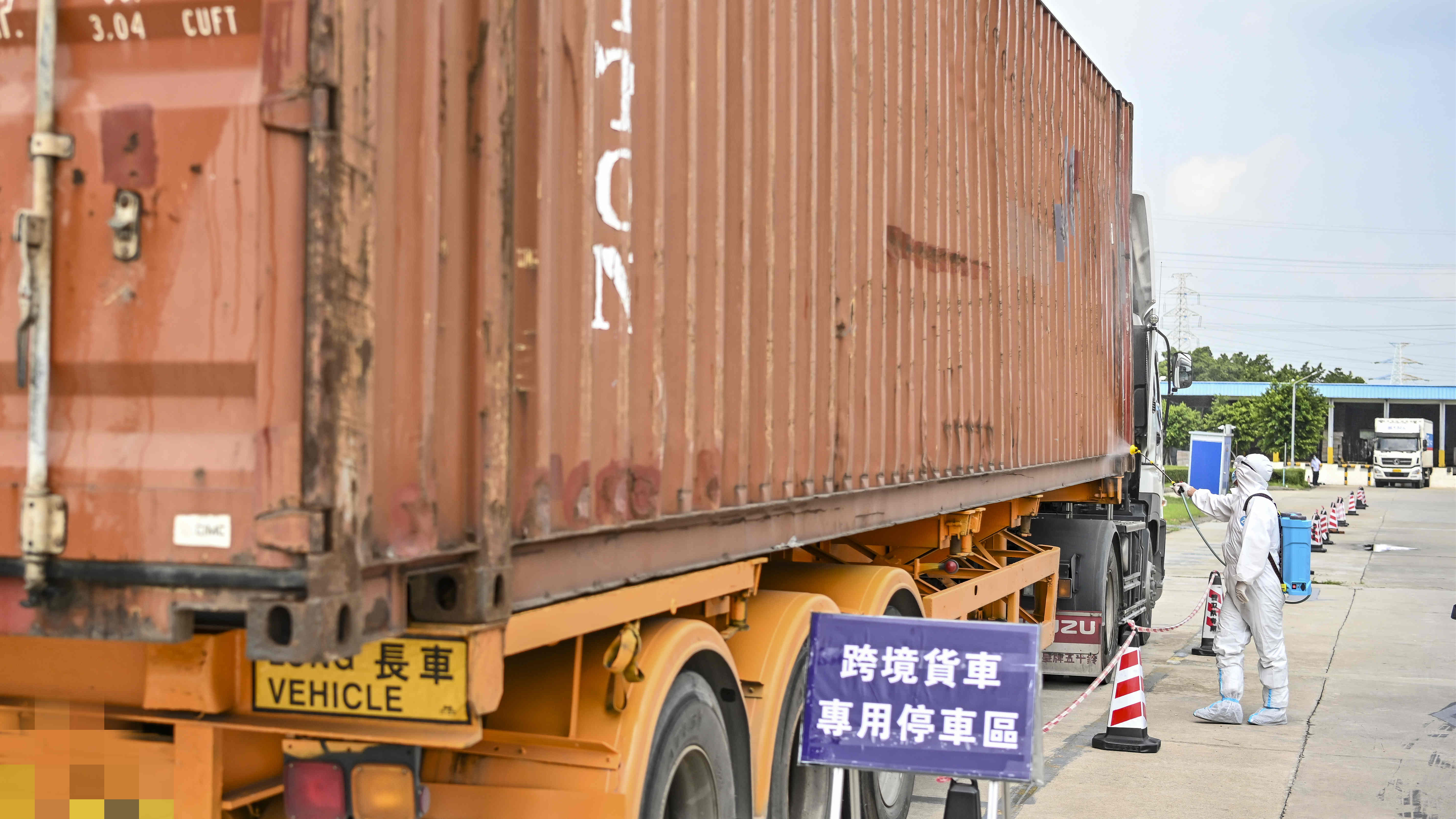 深圳口岸17日檢測出4名跨境貨車司機核酸陽性