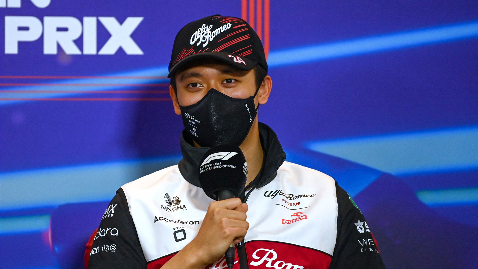 中國首位F1正式車手周冠宇：希望五星紅旗飄揚在領獎台上