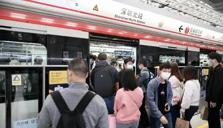 上周深圳地鐵累計客運量達2210萬人次